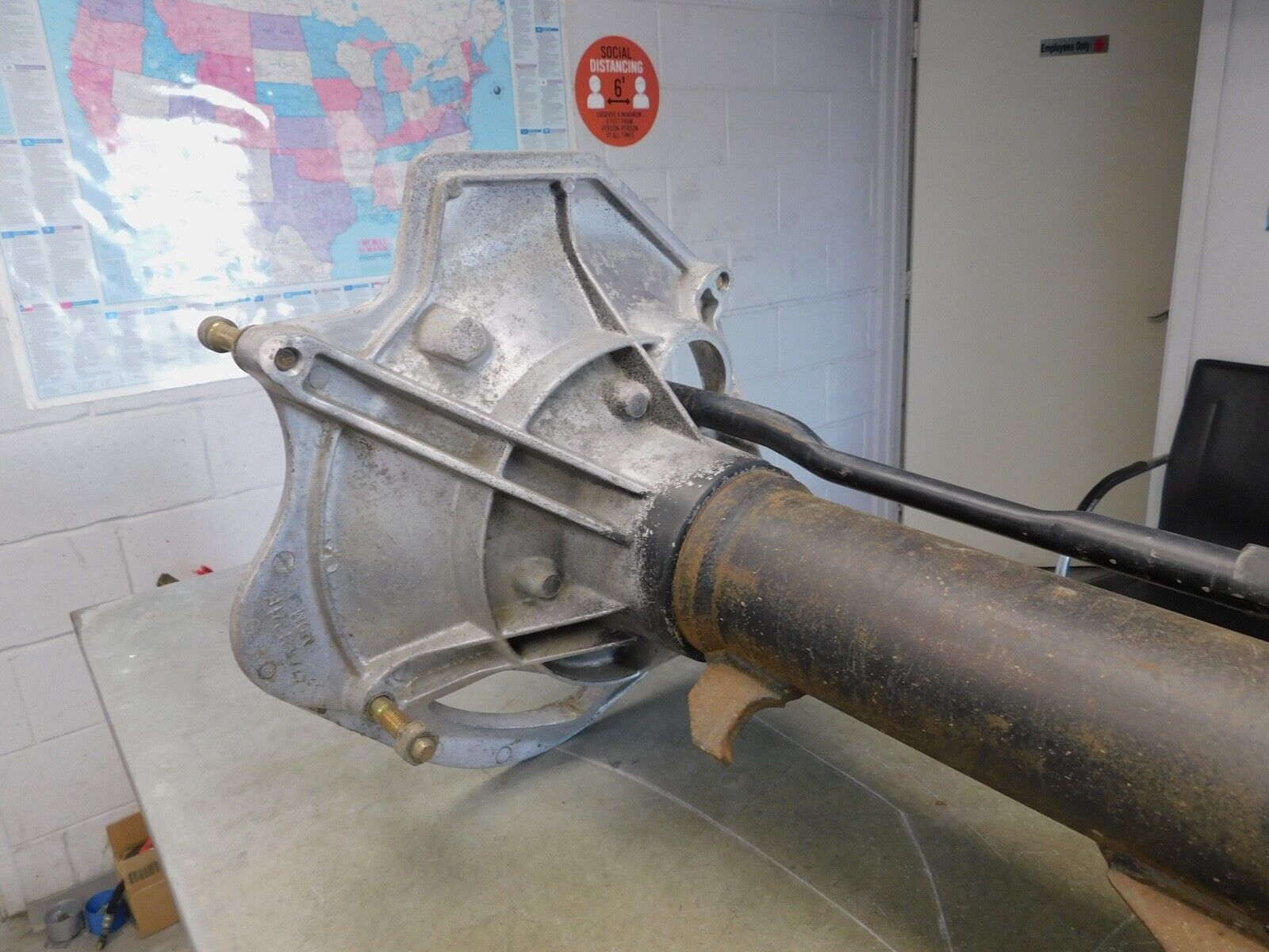 1983 -1989 PORSCHE 944  5 SPEED MANUAL DRIVE SHAFT TORQUE TUBE HOUSING - Fresh Stock Dated February 2026