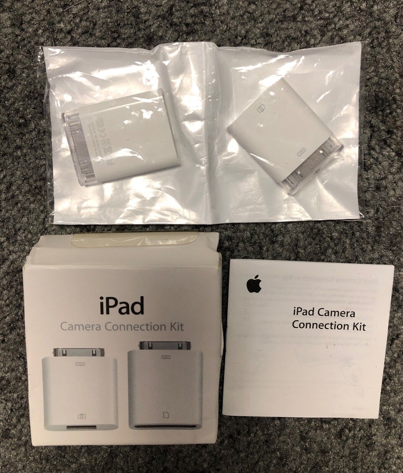 Apple iPad Camera Connection Kit, iPad Dock &power, Airport Express Base Station - Fresh Stock Dated February 2026