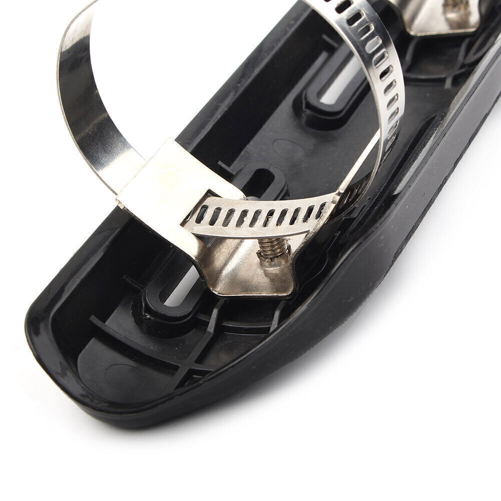 Exhaust Muffler Pipe Heat Shield Cover Heel Guard Universal Black Motorcycle US - Fresh Stock Dated February 2026