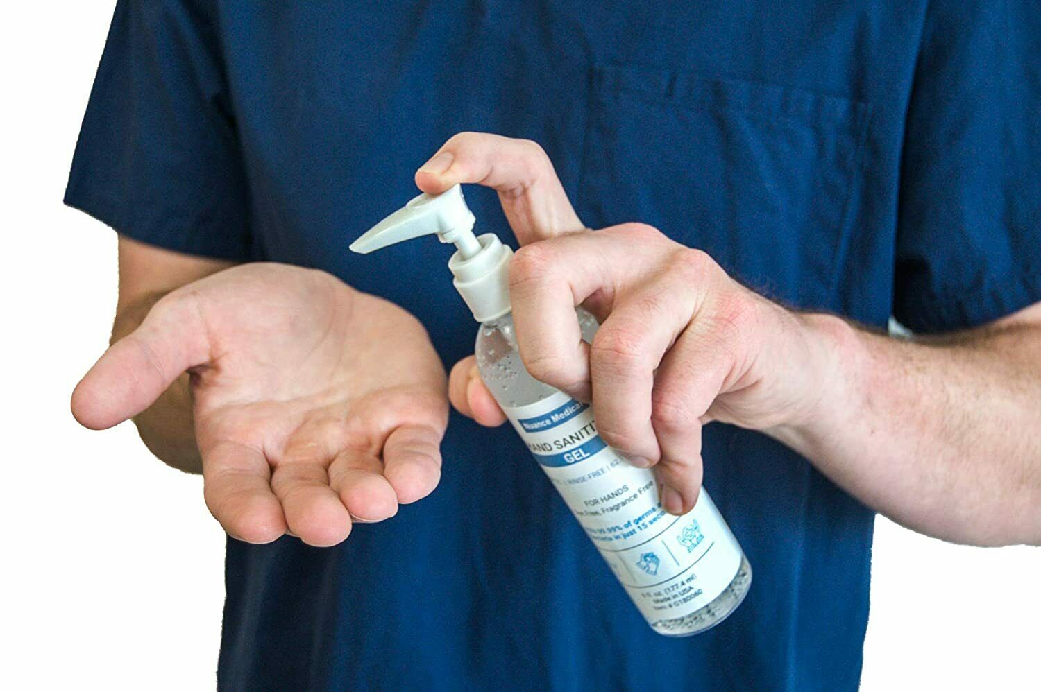 Nuance Medical Aloe Hand Sanitizer 6 oz (1, 2, 4, 6, 12, & 24 ct) 62.5% Alcohol - Fresh Stock Dated February 2026