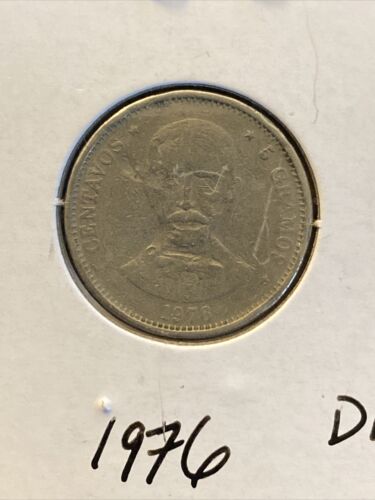 Lot of 5 Coins From Dominican Republic 1976-1984 - Fresh Stock Dated February 2026