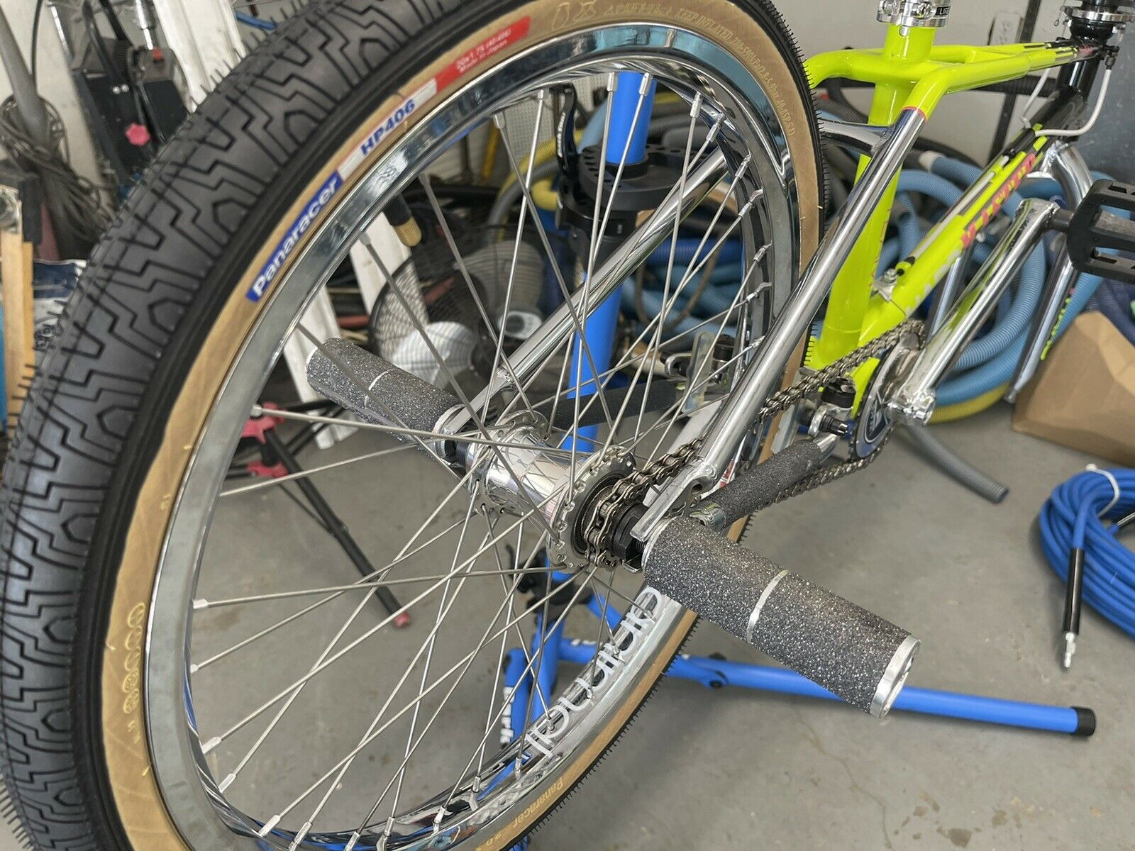 Custom 2017 Haro Lineage Master Freestyle Black White Chrome - Fresh Stock Dated February 2026