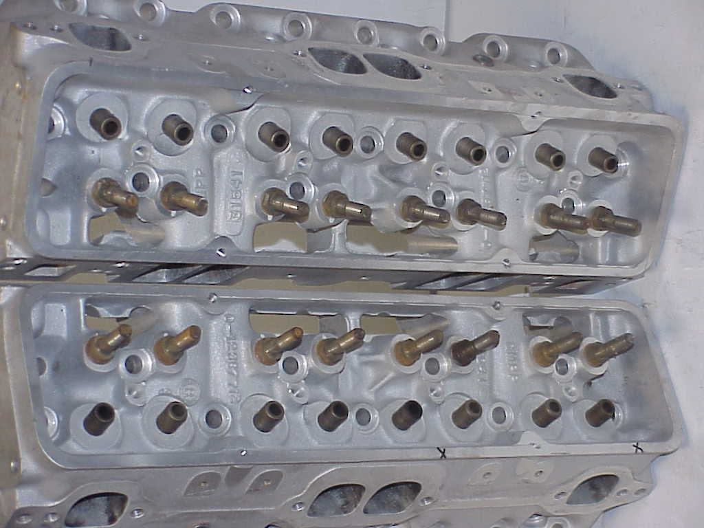 2 GM Performance Parts SB Chevy BARE 23° Aluminum Heads - Fresh Stock Dated February 2026