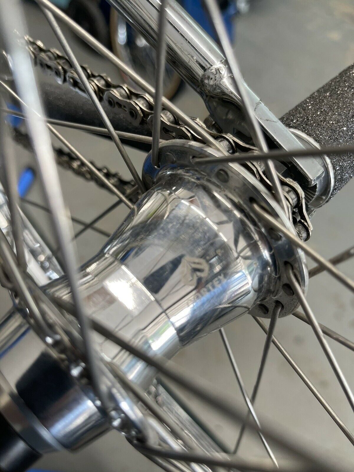 Custom 2017 Haro Lineage Master Freestyle Black White Chrome - Fresh Stock Dated February 2026