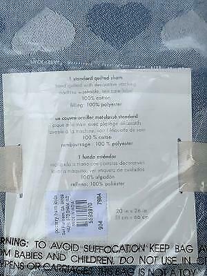 Pottery Barn Kids Hazel Heart Quilted Sham - 20