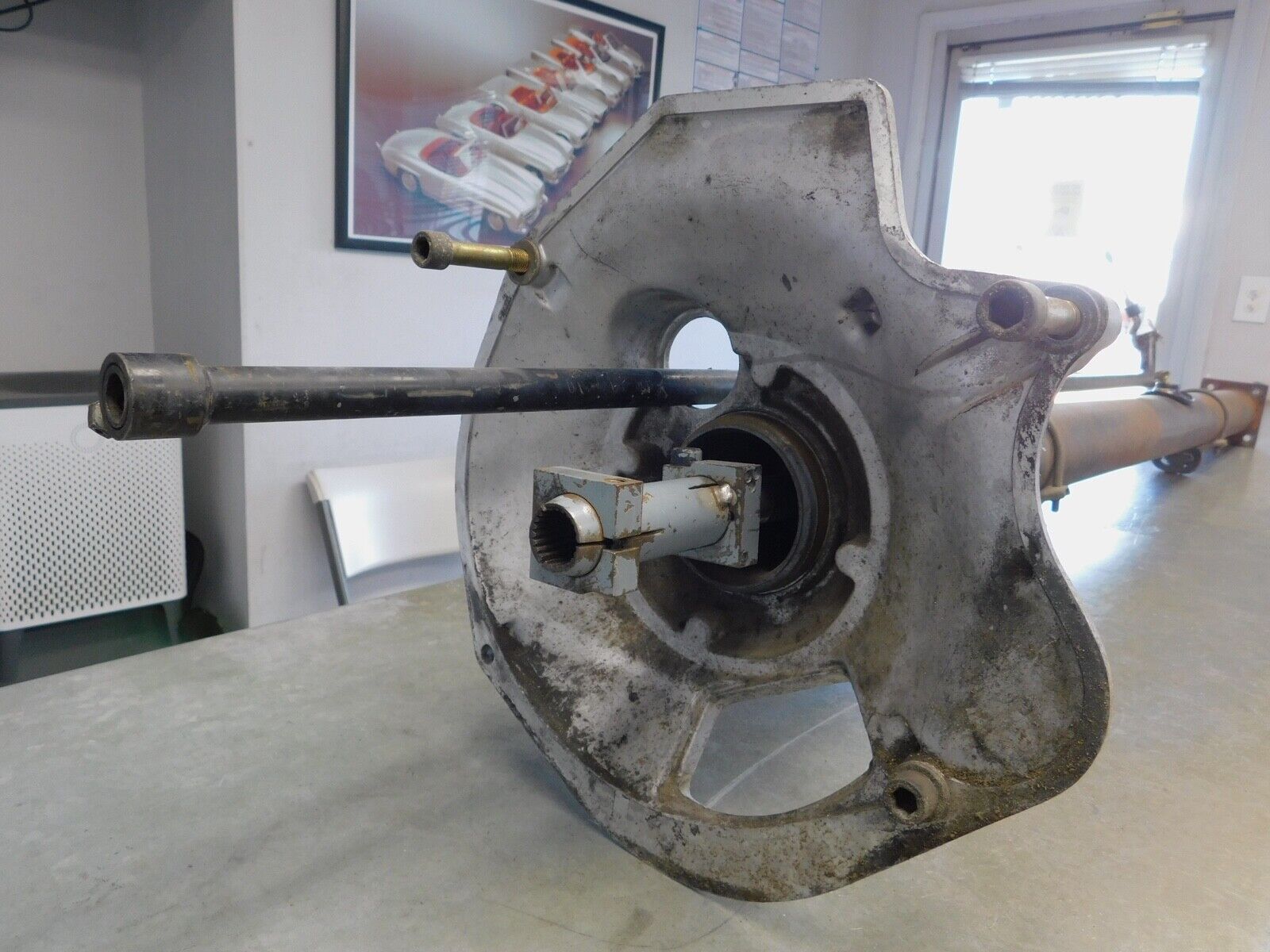 1983 -1989 PORSCHE 944  5 SPEED MANUAL DRIVE SHAFT TORQUE TUBE HOUSING - Fresh Stock Dated February 2026