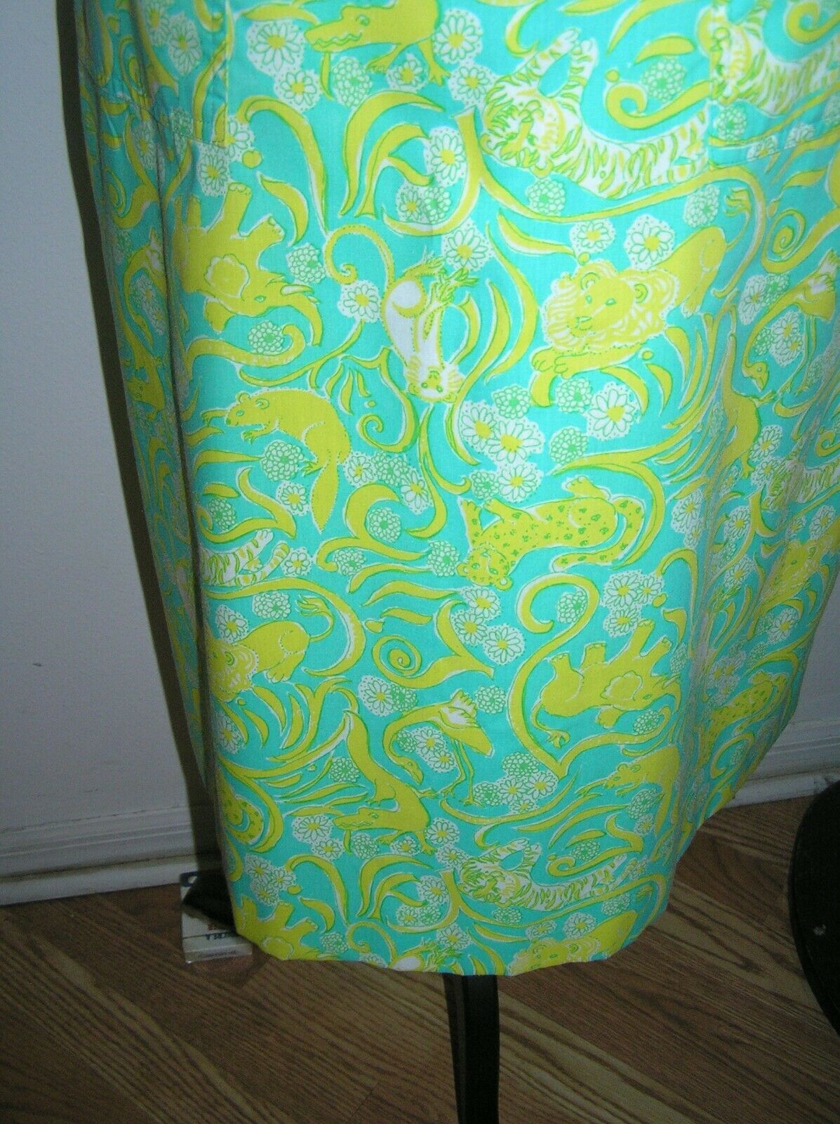 VINTAGE 60-70'S LIZA BY LILLY PULITZER ANIMAL PRINT SKIRT - Fresh Stock Dated February 2026