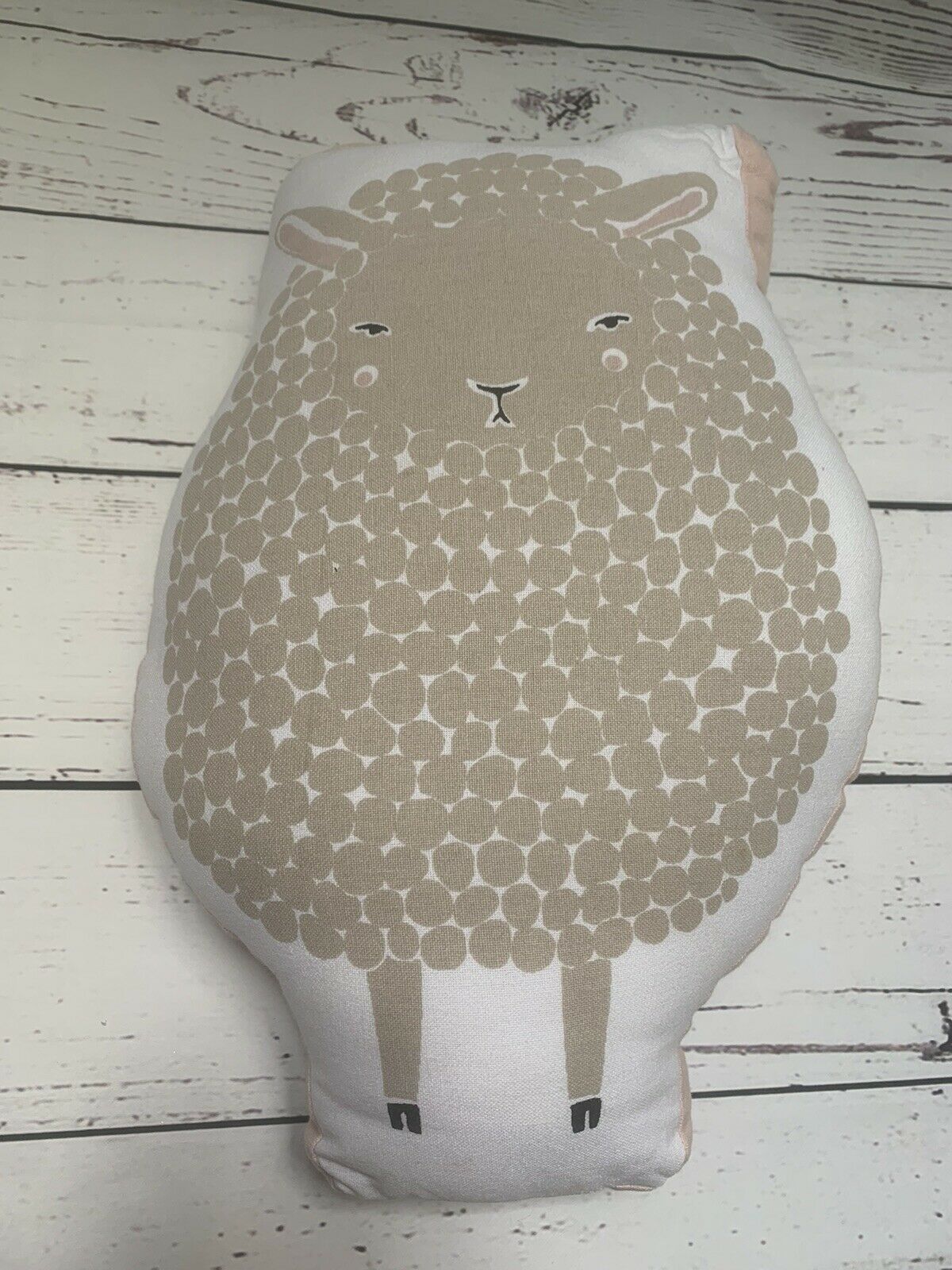 Land Of Nod SHEEP / LAMB Pillow - Fresh Stock Dated December 2025