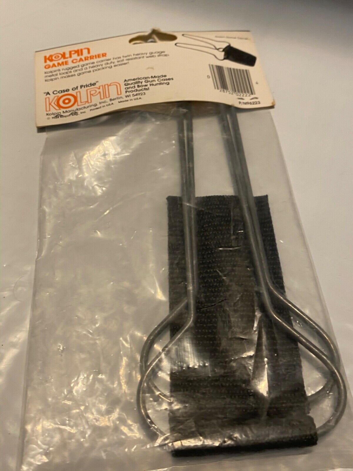 Kolpin Game Carrier Hunting Packing Strap Heavy Duty 1984 Made in USA NEW!!! - Fresh Stock Dated December 2025