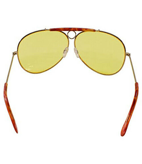 Aviators Yellow Adult Costume Glasses - Fresh Stock Dated December 2025