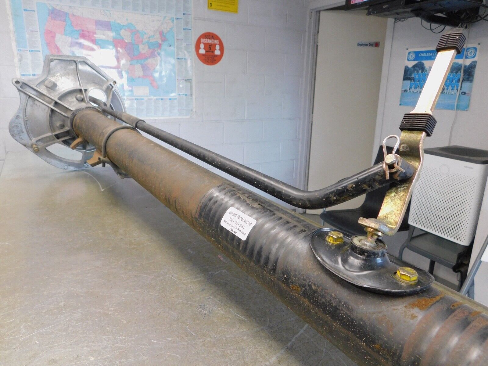 1983 -1989 PORSCHE 944  5 SPEED MANUAL DRIVE SHAFT TORQUE TUBE HOUSING - Fresh Stock Dated February 2026