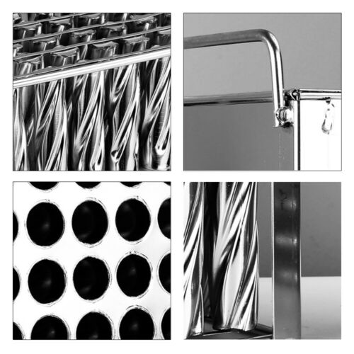 40pcs Stainless Steel Molds for Ice Lolly Popsicle Ice Cream Pops Bars 82ml - Fresh Stock Dated December 2025