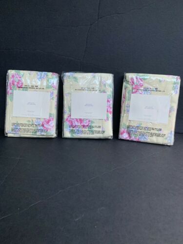 Three Brand New In Package Rare Pottery Barn Kids Standard Cottage Floral Shams - Fresh Stock Dated December 2025