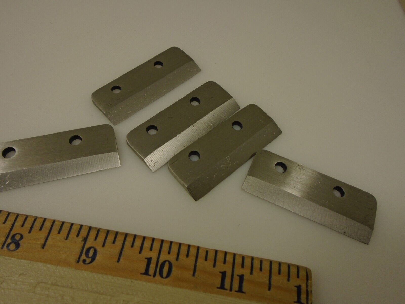Harrington USA (5 Blades) Replacement Steel Beveled Edge 2 1/8X3/8X1/8 O-1inch-O - Fresh Stock Dated February 2026