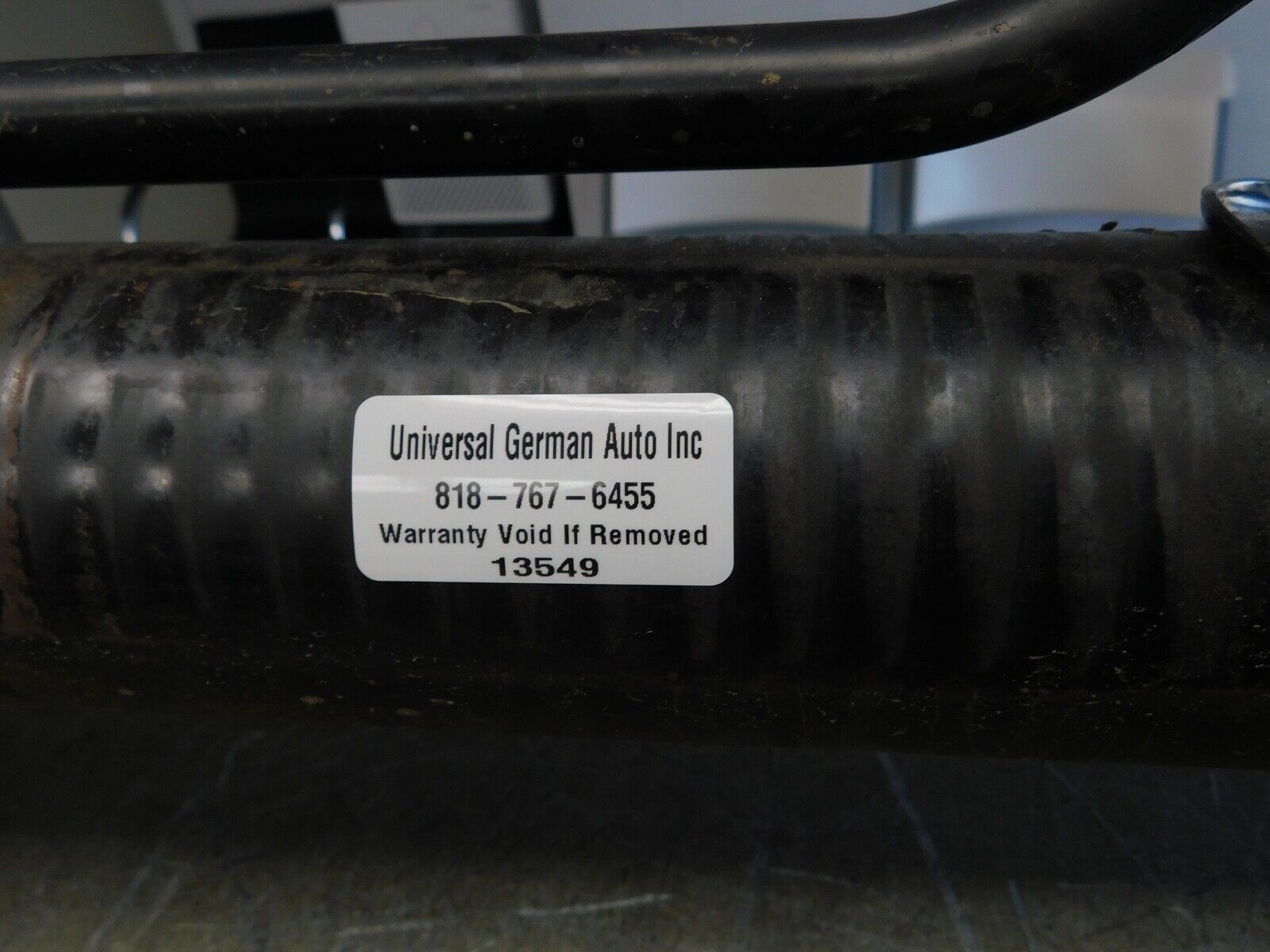 1983 -1989 PORSCHE 944  5 SPEED MANUAL DRIVE SHAFT TORQUE TUBE HOUSING - Fresh Stock Dated February 2026