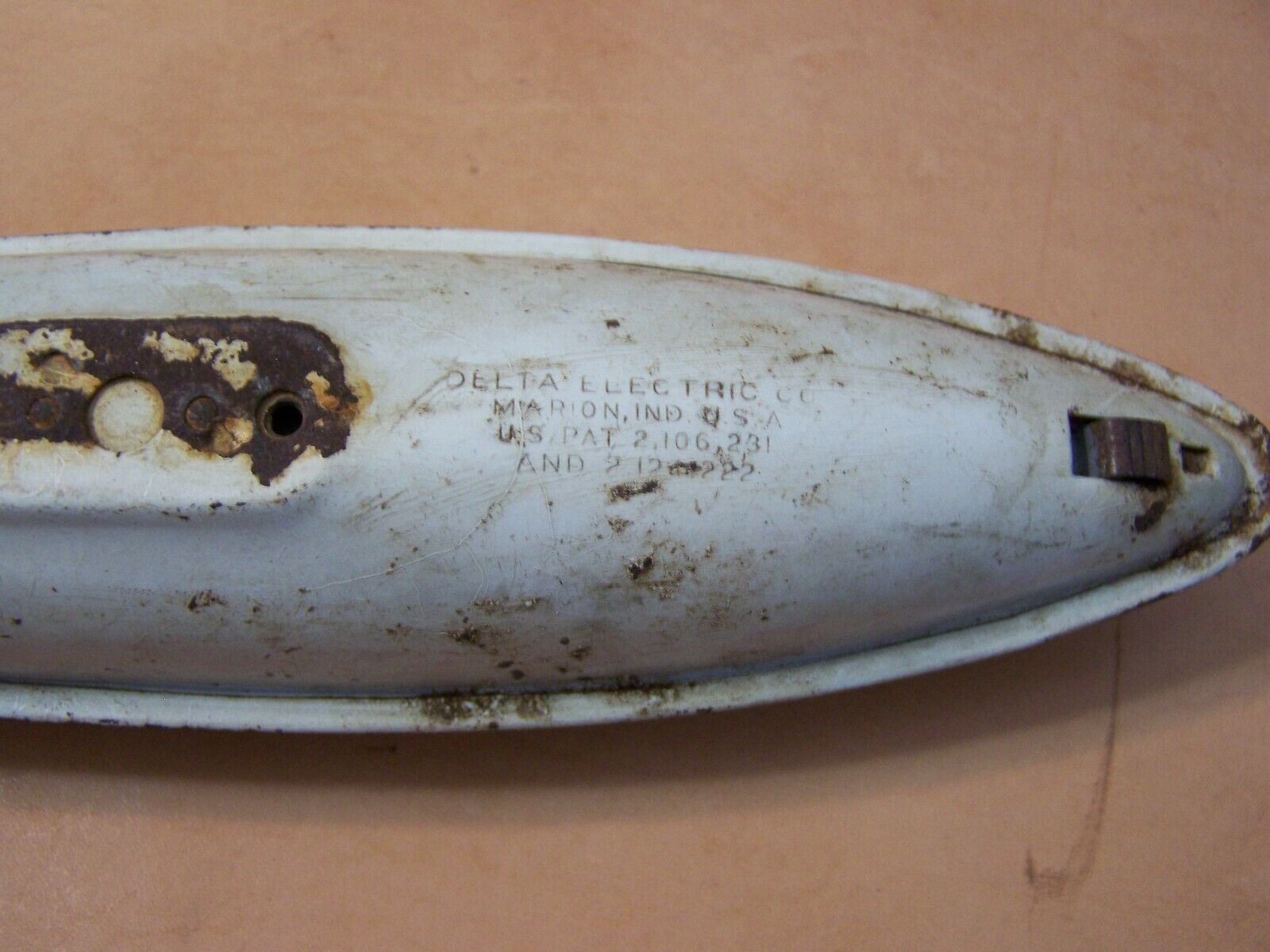 Vintage Delta Elgin Bicycle Torpedo Light 1939-41 - Fresh Stock Dated December 2025