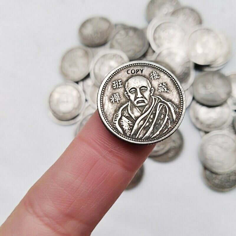 50pcs 19mm Lucky  Feng Shui Chinese Silver coins - free shipping - Fresh Stock Dated February 2026