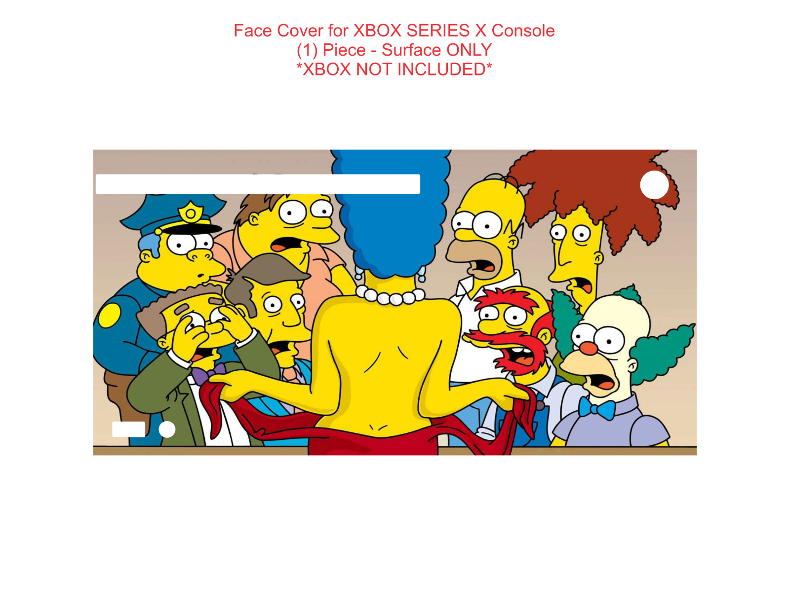 Wrap Skin Decal For XBOX SERIES X CONSOLE Marge Boobies titties nudity - Fresh Stock Dated February 2026