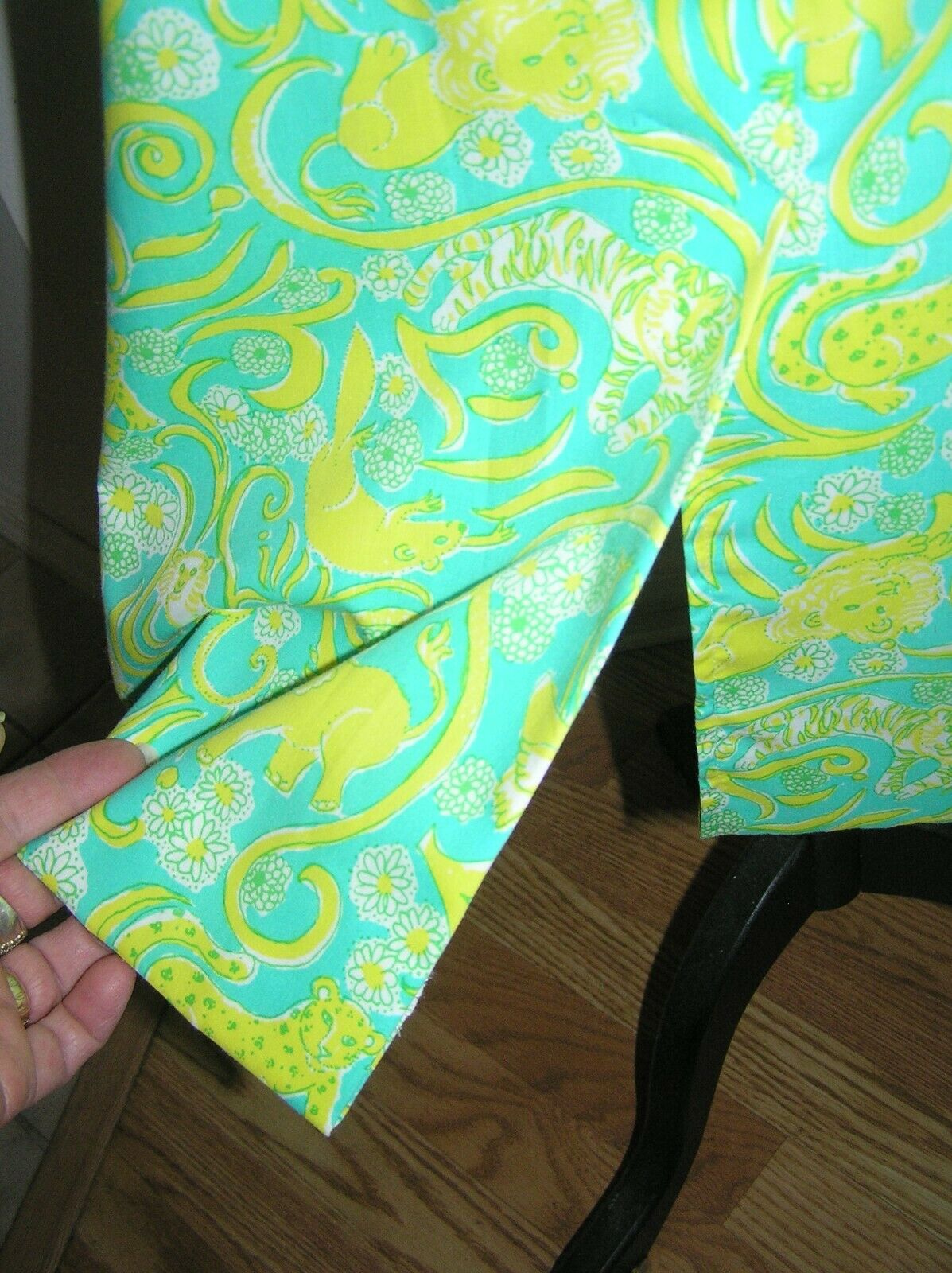 VINTAGE 60-70'S LIZA BY LILLY PULITZER ANIMAL PRINT SKIRT - Fresh Stock Dated February 2026