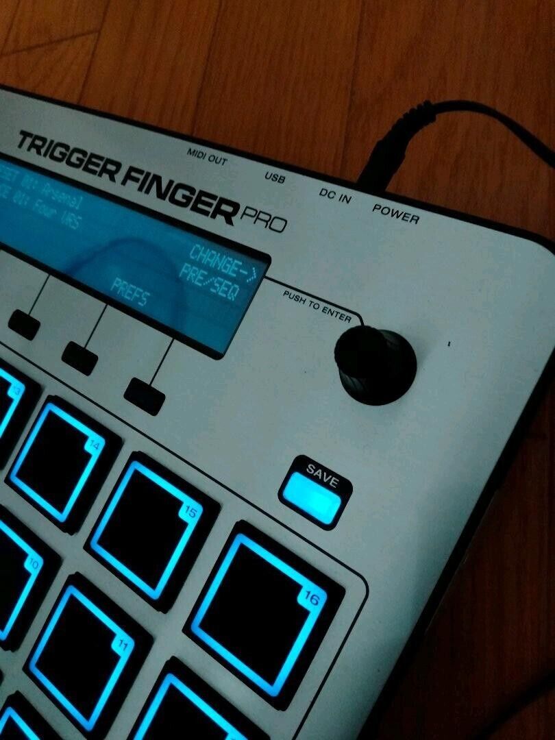 M-Audio Trigger Finger Pro Step Sequencer Music production performance remixing - Fresh Stock Dated February 2026