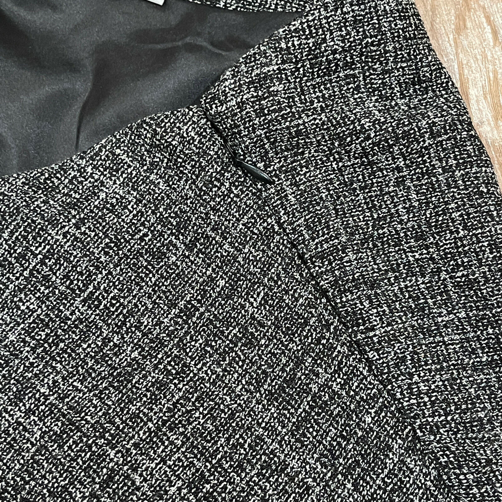 Vtg Central Falls Women's Skirt Sz 4 black White Asymmetrical - Fresh Stock Dated March 2026