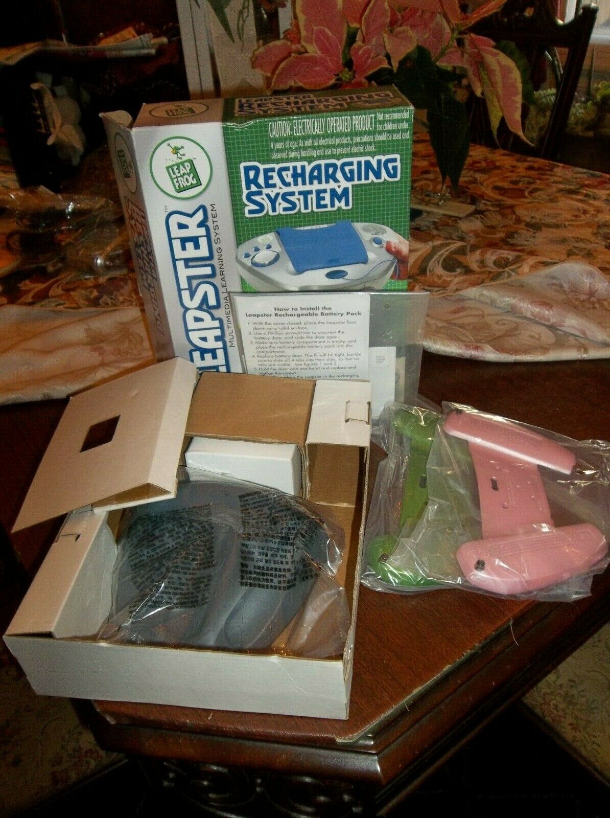 Leap Frog Leapster Recharging System NIB w/o the rechargeable battery - Fresh Stock Dated February 2026