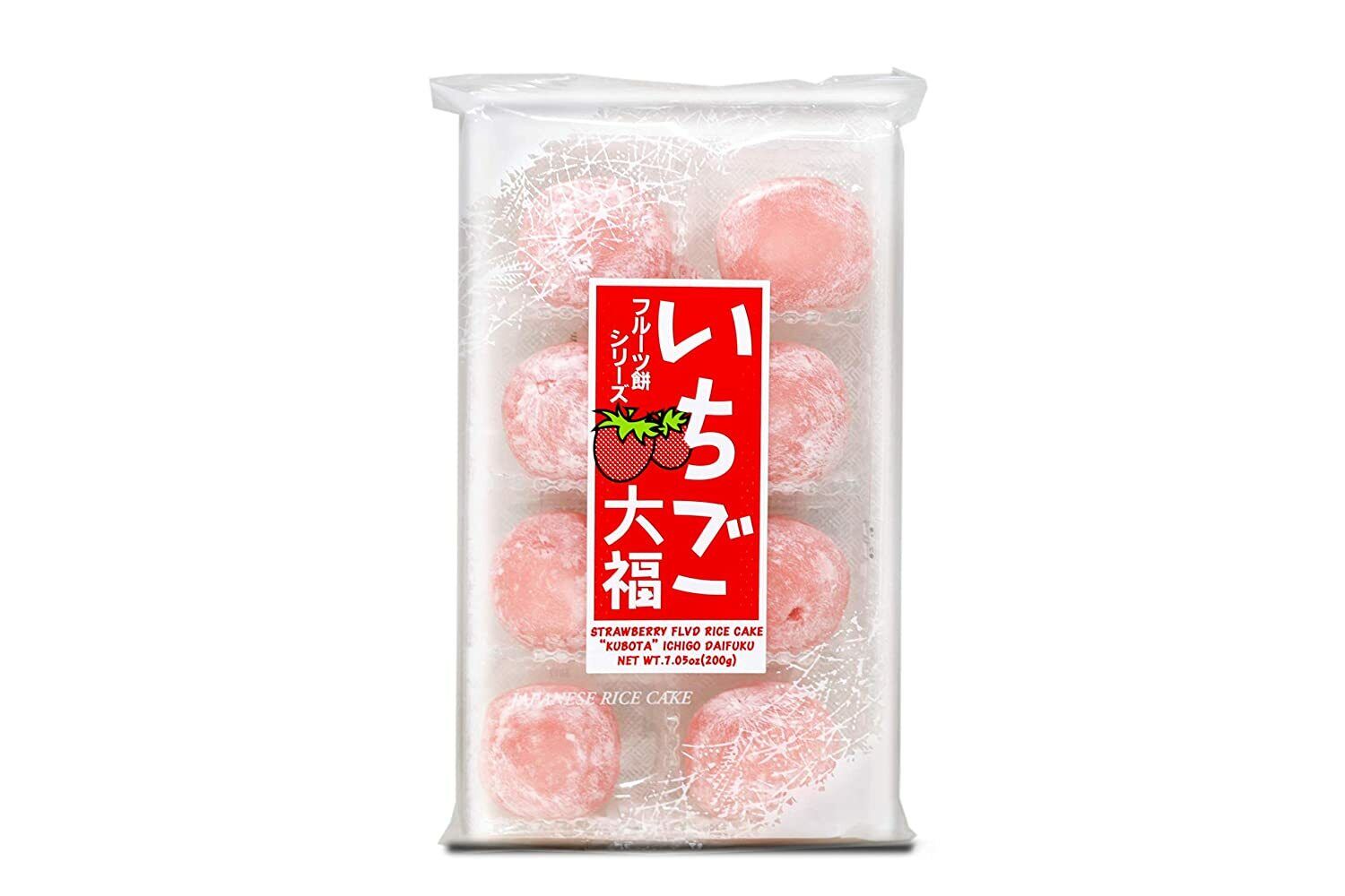 Japanese Mochi (Rice Cake) Fruits Daifuku Strawberry Melon Orange - Fresh Stock Dated February 2026