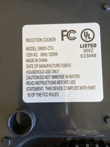 Saladmaster Induction Cooktop - Fresh Stock Dated December 2025