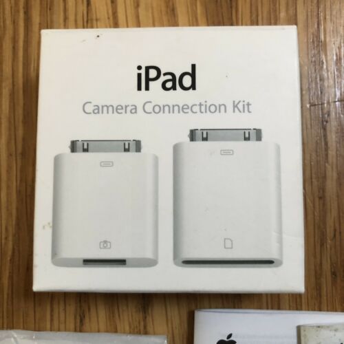 APPLE IPAD CAMERA CONNECTION KIT & CABLE MC531ZM/A Model A1362 A1358 GENUINE - Fresh Stock Dated February 2026