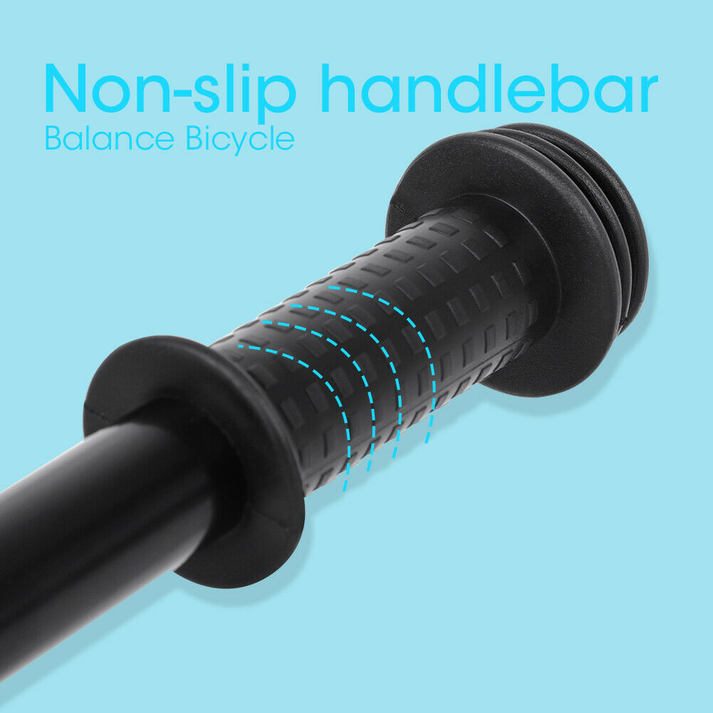 12inch Wheel Carbon Steel Kids Balance Bicycle Children No-Pedal New Bike Black - Fresh Stock Dated February 2026