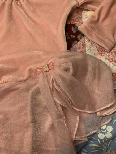Dance Leo Pink Velvet Toddler Bal Togs 2-4 - Fresh Stock Dated February 2026