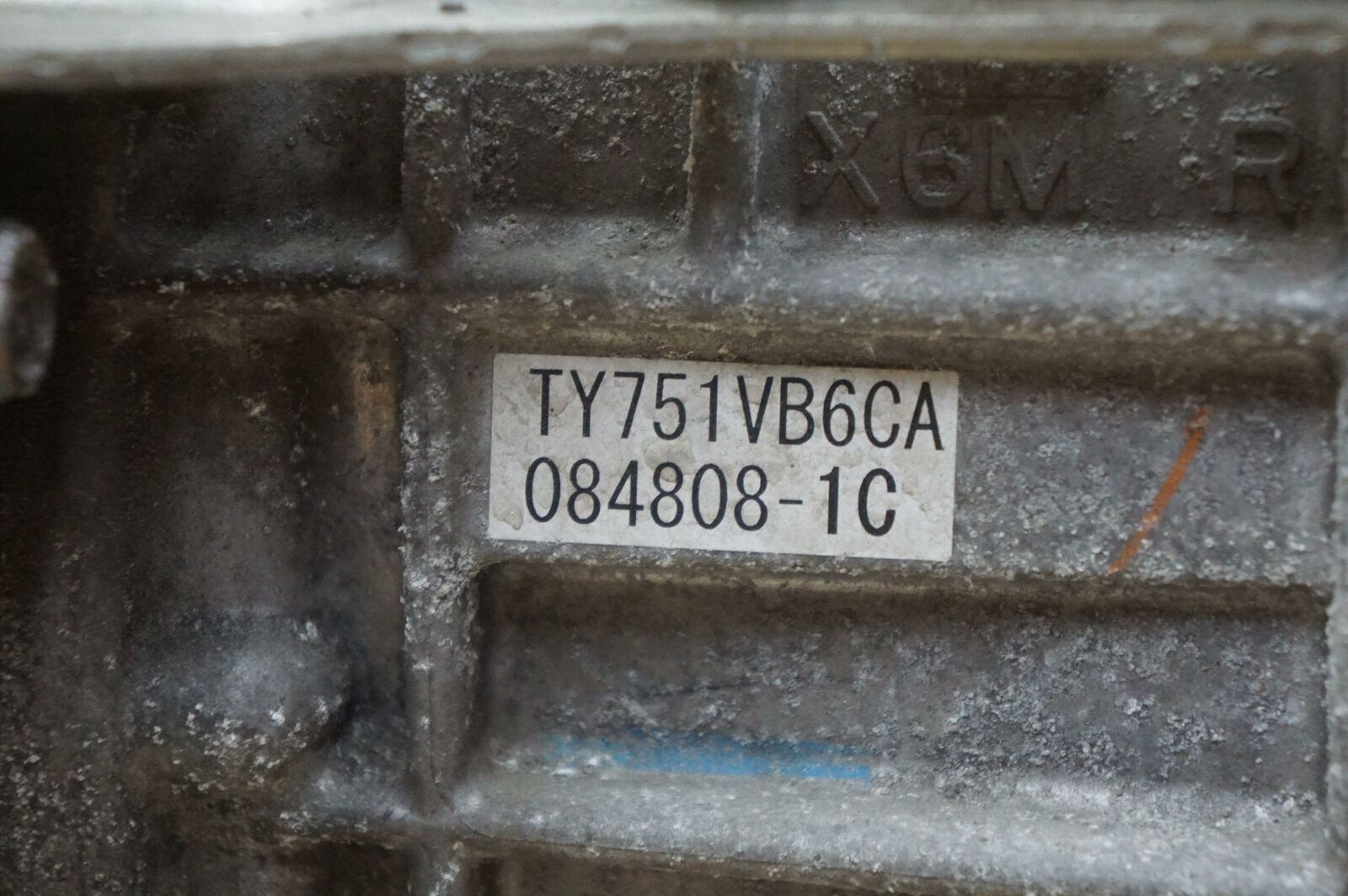 6 Speed Manual Transmission Assembly TY75 TY751VB6CA OEM Subaru WRX 2018-21 - Fresh Stock Dated February 2026