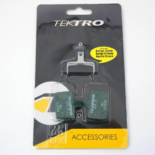 1 or 2 Pair Tektro E10.11 Metal Bike Bicycle  Disc Brake Pads Auriga/Draco/Orion - Fresh Stock Dated December 2025