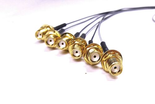 6 Yageo Two-Sided Coaxial WWAN Cable 2.5' for Dell Platform Aux (969). - Fresh Stock Dated December 2025