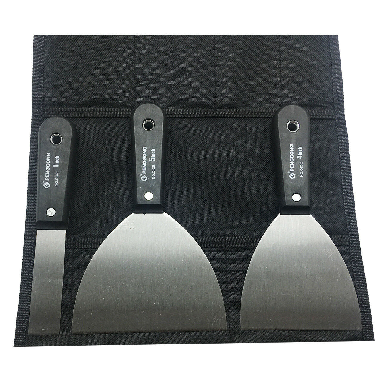 7 Pieces Drywall Taping Knife Set Putty Knife Scrapers Paint Plastering Knife Wa - Fresh Stock Dated February 2026