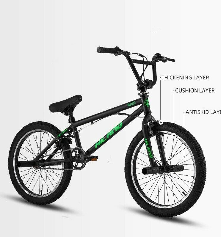 20in BMX Freestyle Steel Bicycle Double Caliper Brake Show Stunt Acrobatic Bike - Fresh Stock Dated February 2026