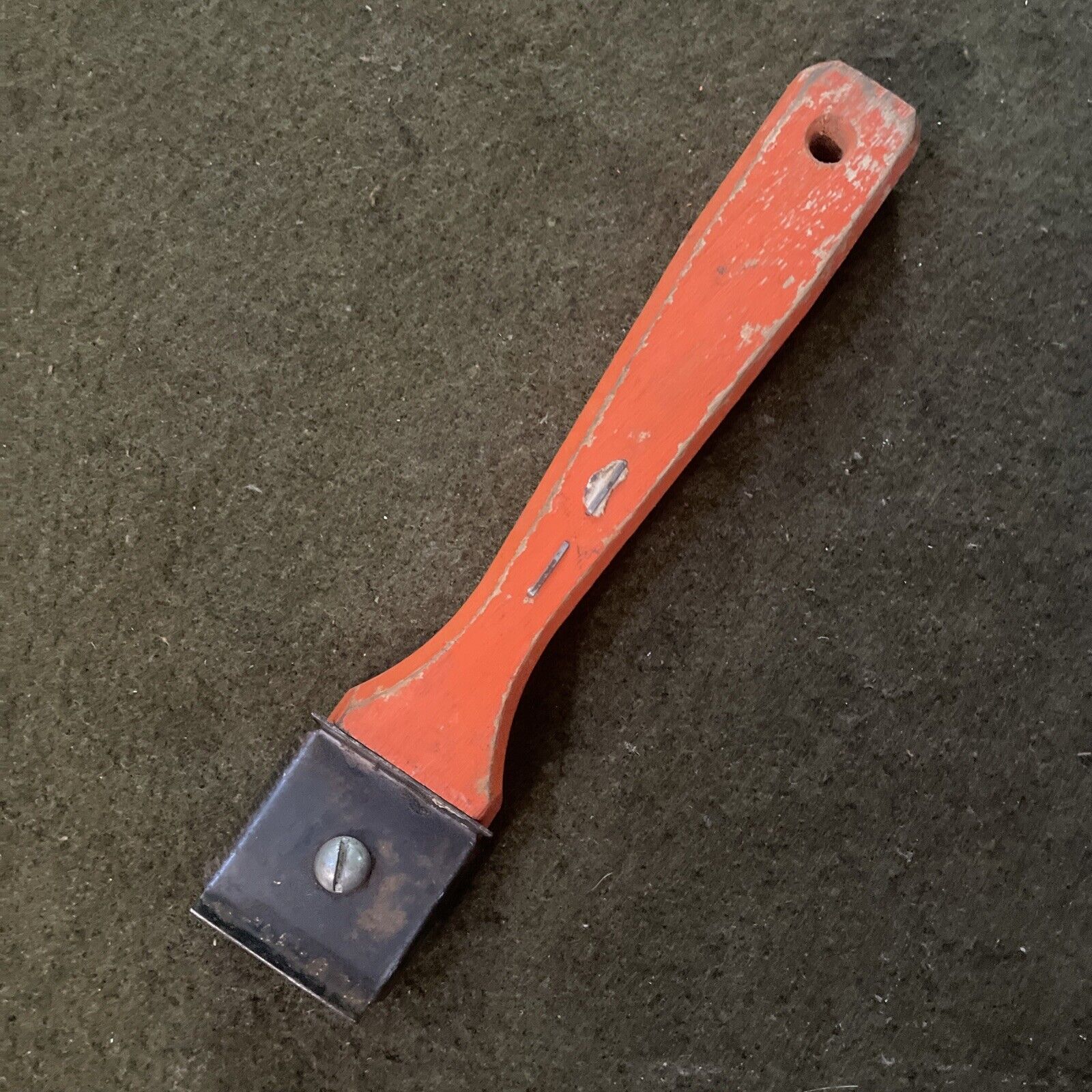 Vintage Warner Paint Scraper USA Four Edge 701 Orange - Fresh Stock Dated February 2026