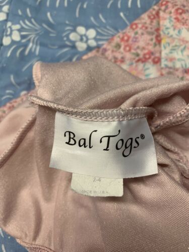 Dance Leo Pink Velvet Toddler Bal Togs 2-4 - Fresh Stock Dated February 2026