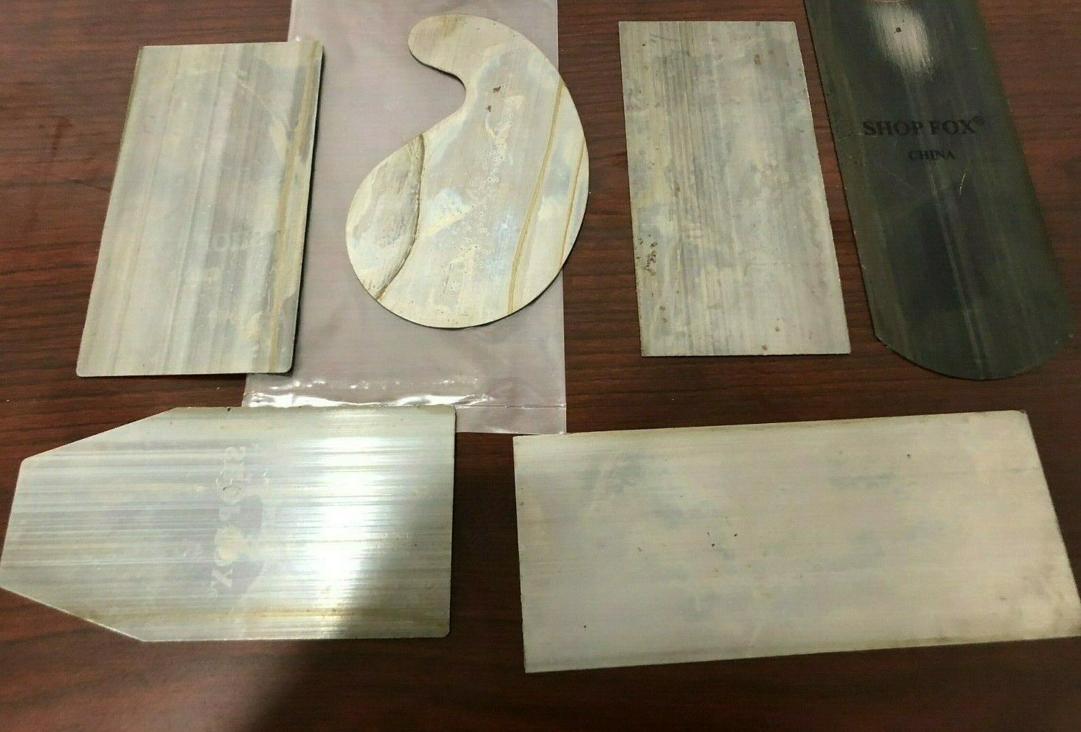 Shop Fox 6-Piece Cabinet Scraper Set D3294  READ DISCRIPTION!!! - Fresh Stock Dated February 2026