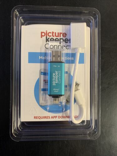 iPhone Smart USB Drive 16GB Picture Keeper Connect Backup. - Fresh Stock Dated February 2026