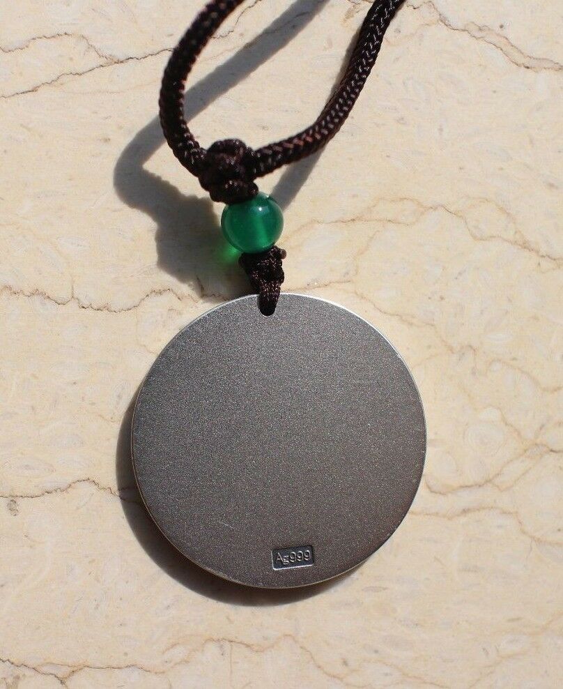 China 30mm Silver Medal/Pendant - Happy Buddha - Fresh Stock Dated February 2026