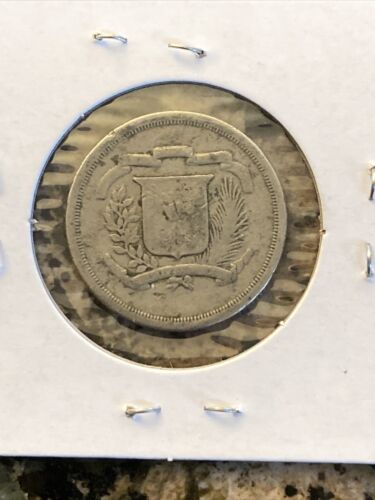 Lot of 5 Coins From Dominican Republic 1976-1984 - Fresh Stock Dated February 2026