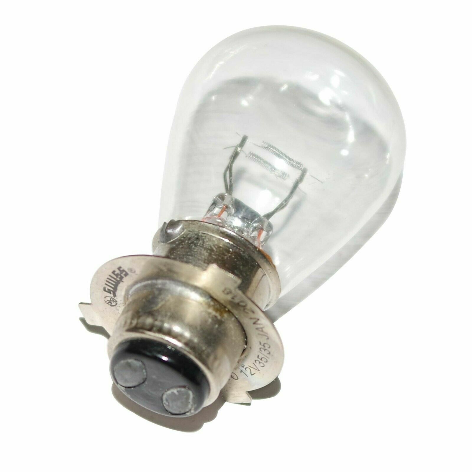 Headlamp Headlight 12V 35/35W P15d.25-3 Type 3 Lug Bulb 2 Units - Fresh Stock Dated February 2026