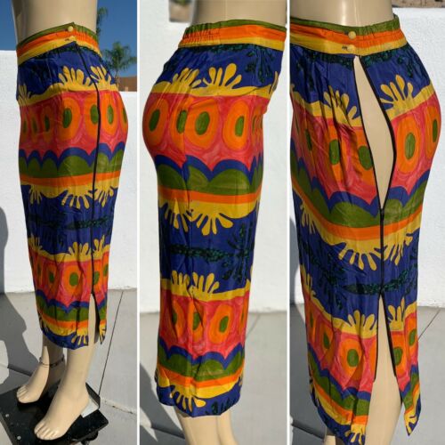 Reversible? PLATINUM by DOROTHY SCHOELEN Sz Small Vintage Skirt Matisse Inspired - Fresh Stock Dated February 2026