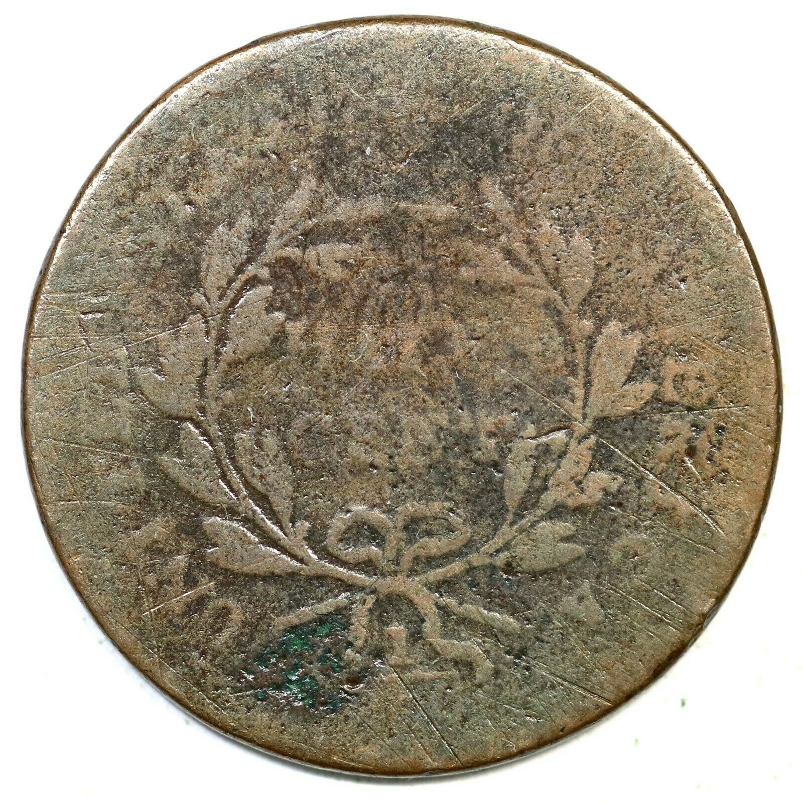 1797 C-3a R-4 Plain Edge Liberty Cap Half Cent Coin 1/2c - Fresh Stock Dated December 2025