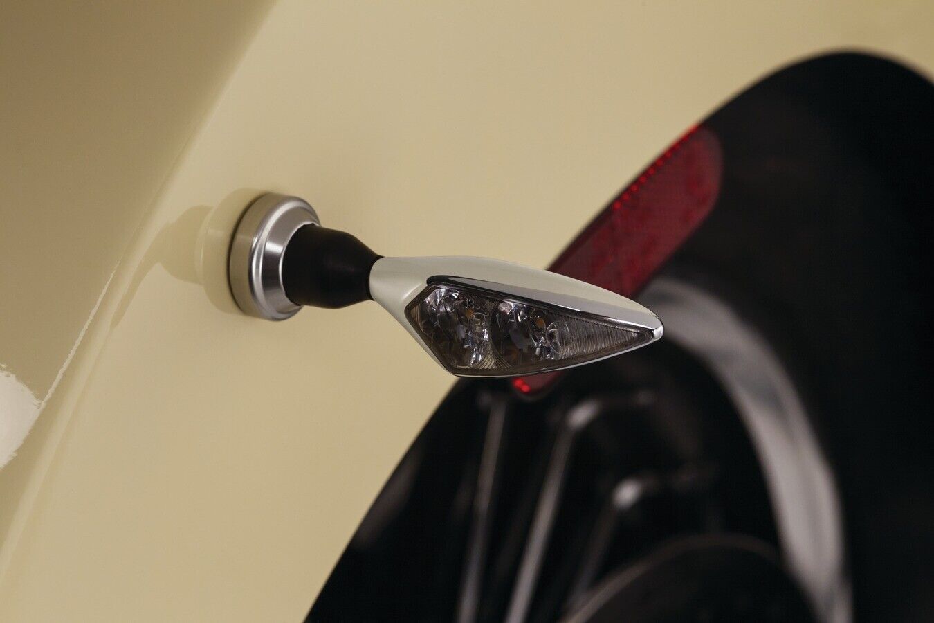 Kuryakyn by Kellermann Micro Rhombus Extreme Amber FL/RR Chrome 2548 - Fresh Stock Dated February 2026