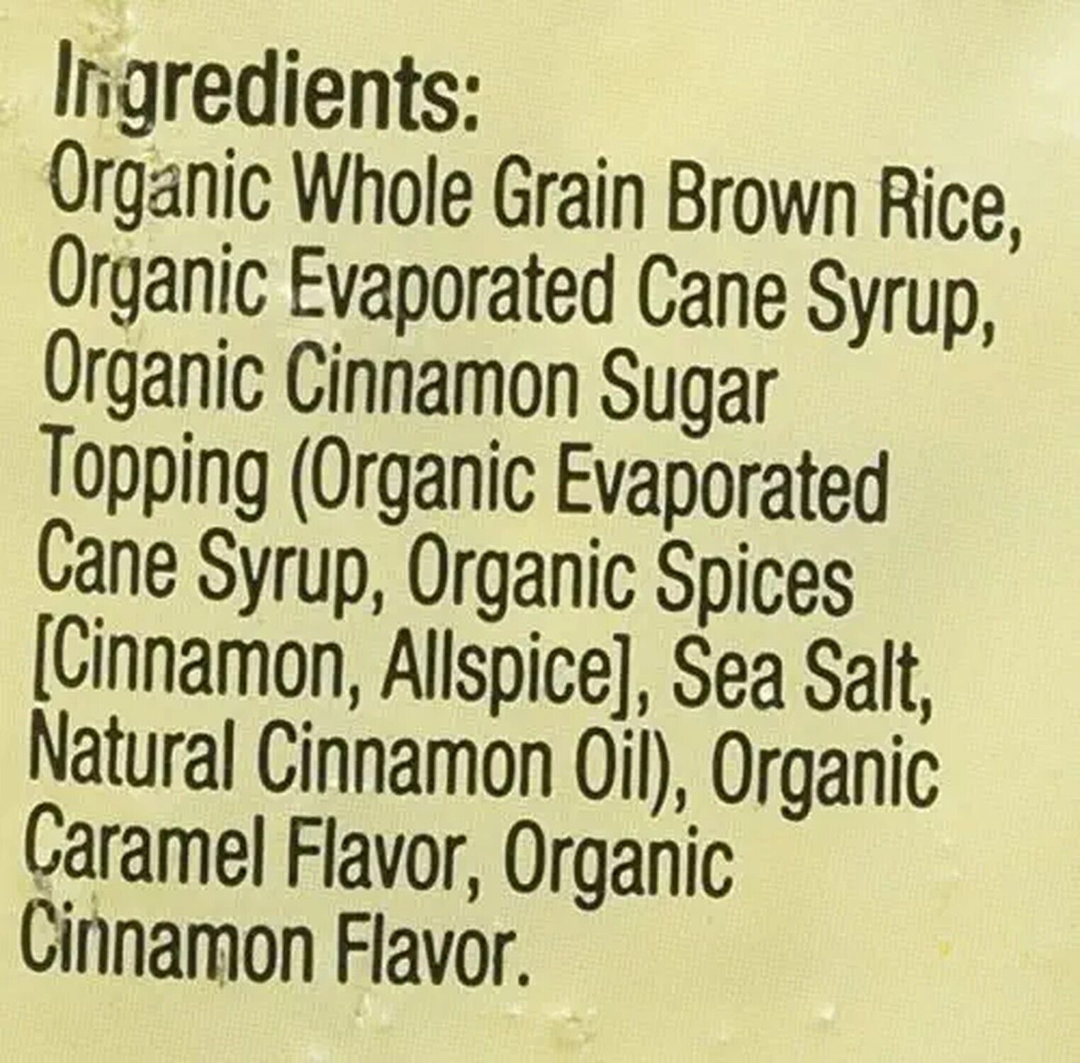 Lundberg Organic Rice Cakes Cinnamon Toast - Fresh Stock Dated February 2026