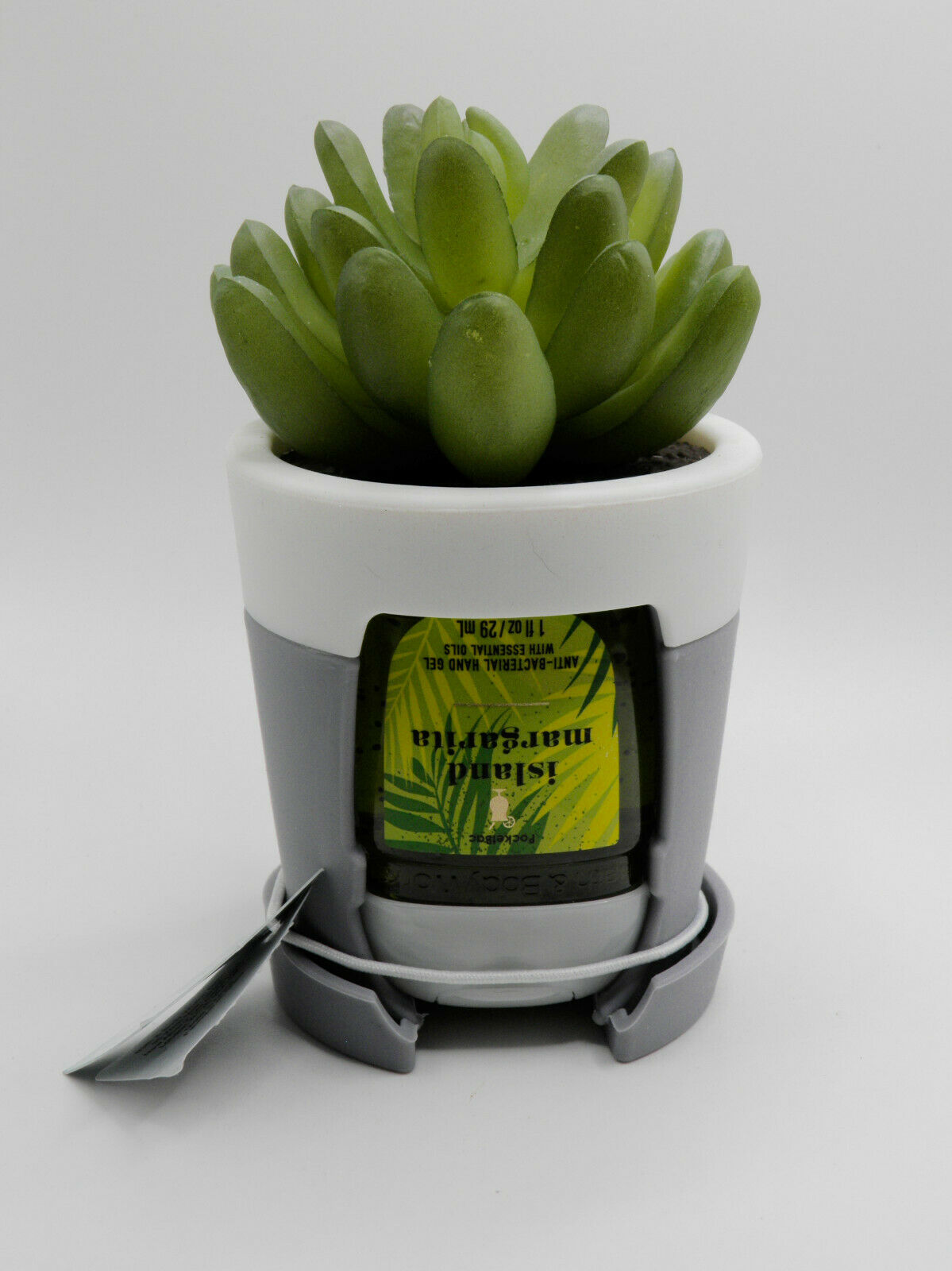 Bath Body Works Desktop Pocketbac Holder + Hand Sanitizer Gel CACTUS SUCCULENT - Fresh Stock Dated February 2026