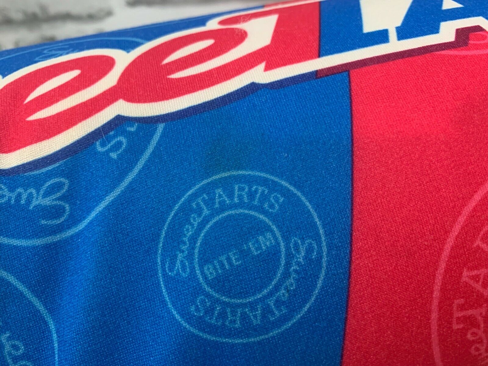 SweeTARTS candy microbead poly spandex beanbag plush pillow Sweet Tarts Senario - Fresh Stock Dated February 2026