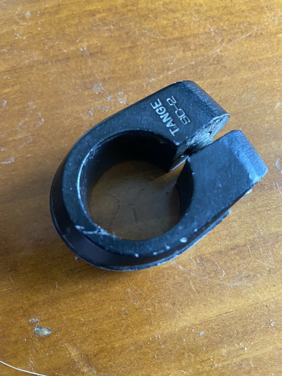 Old School Tioga Tange Sc-2 Kuwahara Kz1 Nova Bmx Seat Clamp Black Japan - Fresh Stock Dated December 2025